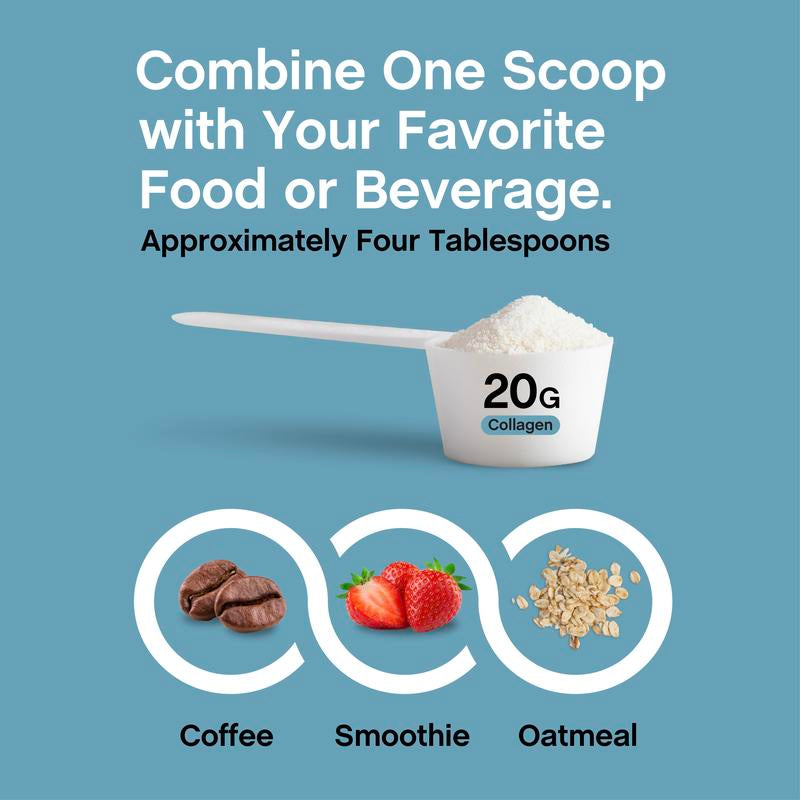 Transform Your Beauty Routine with Neocell Collagen Bio-Peptides Powder - 20Oz of Grassfed Protein Power Packed with 18 Essential Amino Acids for Radiant Skin, Strong Hair, and Healthy Joints